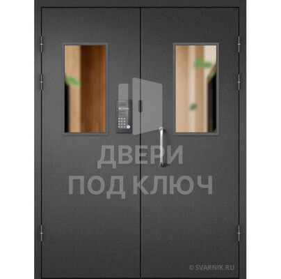 Входная остекленная подъездная дверь ДПК-13742